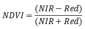 NDVI Equation