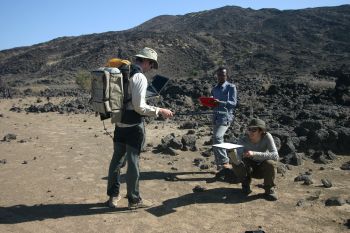 ASD spectroradiometer measurements in Afar, Ethiopia